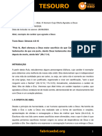 L01 - Abel Exemplo de Caráter Que Agrada A Deus - Textual - PR Ronaldo de Jesus