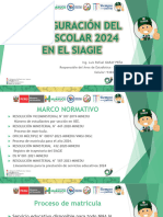 Configuracion Siagie Año 2024