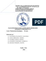 Plan Estrategico para La Mype - Grupo Inmobiliario Leonardo & Fernandez S.A.C.