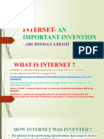 Invention of Internet