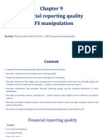 TCH424E - 9 - Financial Reporting Quality and Manipulations