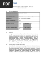 Medio Ambiente y Desarrollo Sostenible