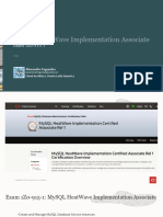 MySQL HeatWave Implementation Associate