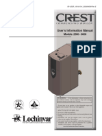 USER Information Crest Condensing Boiler