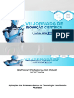 Sistemas Adesivos - Jornada Inovação Científica Slide