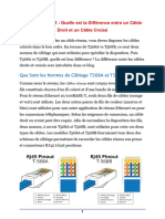 Différence Entre Câble Droit Et Câble Croisé