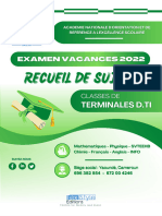 Tigp's Recueil Tle D Vac2022