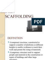 SCAFFOLDING