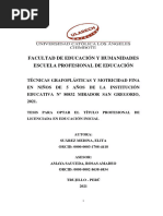 TECNICAS - GRAFOPLASTICAS - de Investigacion Cuantitatia