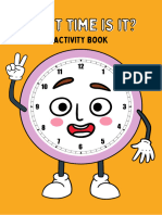 What Time Is It Activity Book - 23 - A4