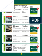 Catálogo Autos Al 01 de Julio 2024