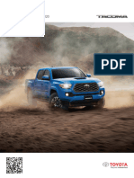 2020 - Ficha Técnica - Toyota Tacoma