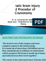 Traumatic Brain Injury and Procedure Craniotomy