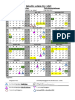 Calendrier 2022-23 - Dalbé-MB