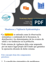 Monitoreo y Vigilancia Epidemiologica