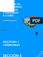 Disciplina y Ceremonias