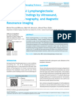 Bilateral Renal Lymphangiectasia: Radiological Findings by Ultrasound, Computed Tomography, and Magnetic Resonance Imaging