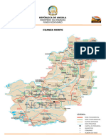 Mapa Rodoviario Cuanza Norte