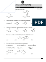 Hydrocarbon Practice Sheet Lakshya JEE AIR 20256630e141a403b10018655772