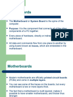 Lesson 3a - Motherboards