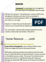 Human Resources Horizontal Integration