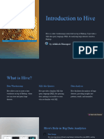 Introduction To Hive