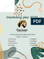 Bản Sao Của Marketing Plan Cocoon - Group 4 - Tut 2