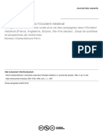 1964 - Perrin - L'économie Rurale Dans L'occident Médiéval