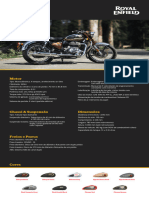 Royal Enfield Technical Specifications Classic 350 Portuguese