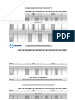 Calendario Anual de Limpieza de Cisternas y Tinacos.