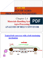 AM308 - Chapter 2.4 - Analysis of Belt Conveyor (New) - 2023