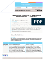 RA19 Lycee G 1 SVT Information-genetique-transmission-expression-Variation 1218874