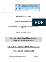 Draft Final Issues Paper Local Governments Rating Law Workshop Jan 2013