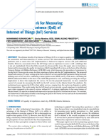 F++A 5-Step Framework For Measuring The Quality of Experience QoE of Internet of Things IoT Services