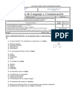 EVALUACIÓN 2 Lenguaje 3°