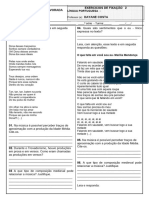 Atividade de Recuperação Do Trabalho.