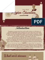 Jose Rizal Higher Education Report