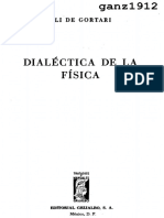 De GORTARI, ELI - Dialéctica de La Física (OCR) (Por Ganz1912)