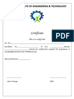 Mi Lab Manual