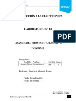 Avance Del Proyecto Aplicativo