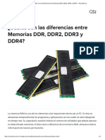 ¿Cuáles Son Las Diferencias Entre Memorias DDR, DDR2, DDR3 y DDR4 - Roy Memory