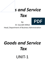 Goods and Service Tax Final