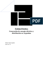 Generacion de Energía Eléctrica y Distribucion en Argentina - Segovia Agustin