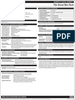 ABC Tile Grout Bio-Tech Safety Data Sheet 2021