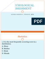 Notes PSYCH ASSESSMENT