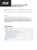 Java Content Repository Textsearch in Ibm Websphere Portal: What'S New in V7