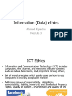 3 Ethics in ICT