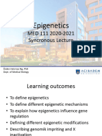 Epigenetics Med111 2020-2021 Ohng