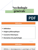 Psychologie Générale 1