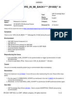 Error "UPD - IN - MI - BACK1 (R1000) " in Synchronization